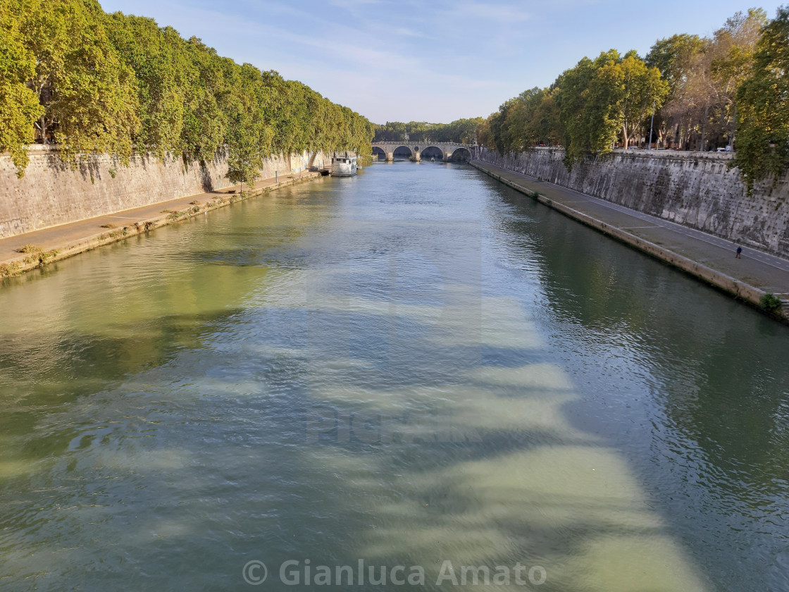 "Roma - Ponte Sisto da Ponte Mazzini" stock image