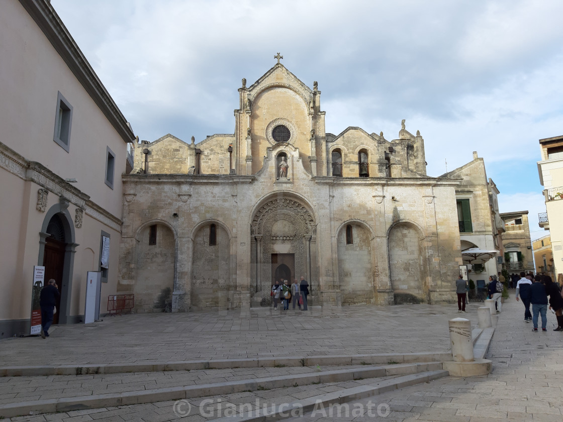 "Matera - Chiesa di San Giovanni Battista" stock image