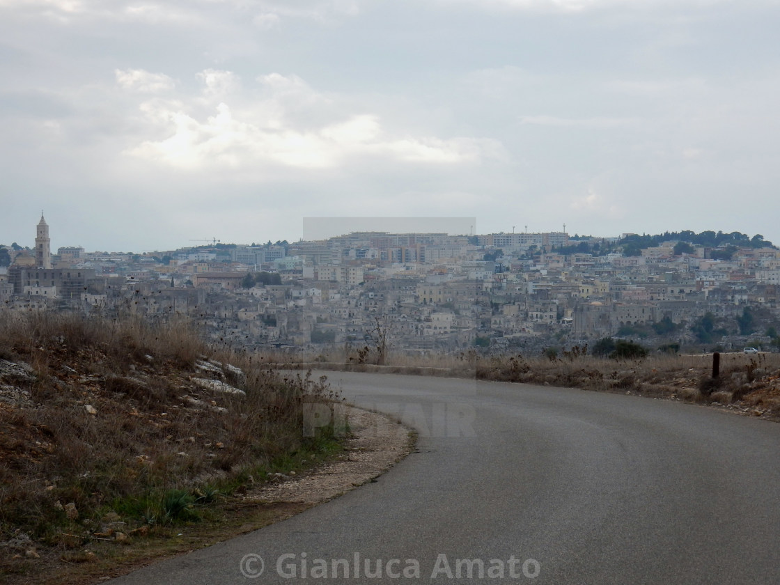 "Matera - Contrada Murgia Timone" stock image