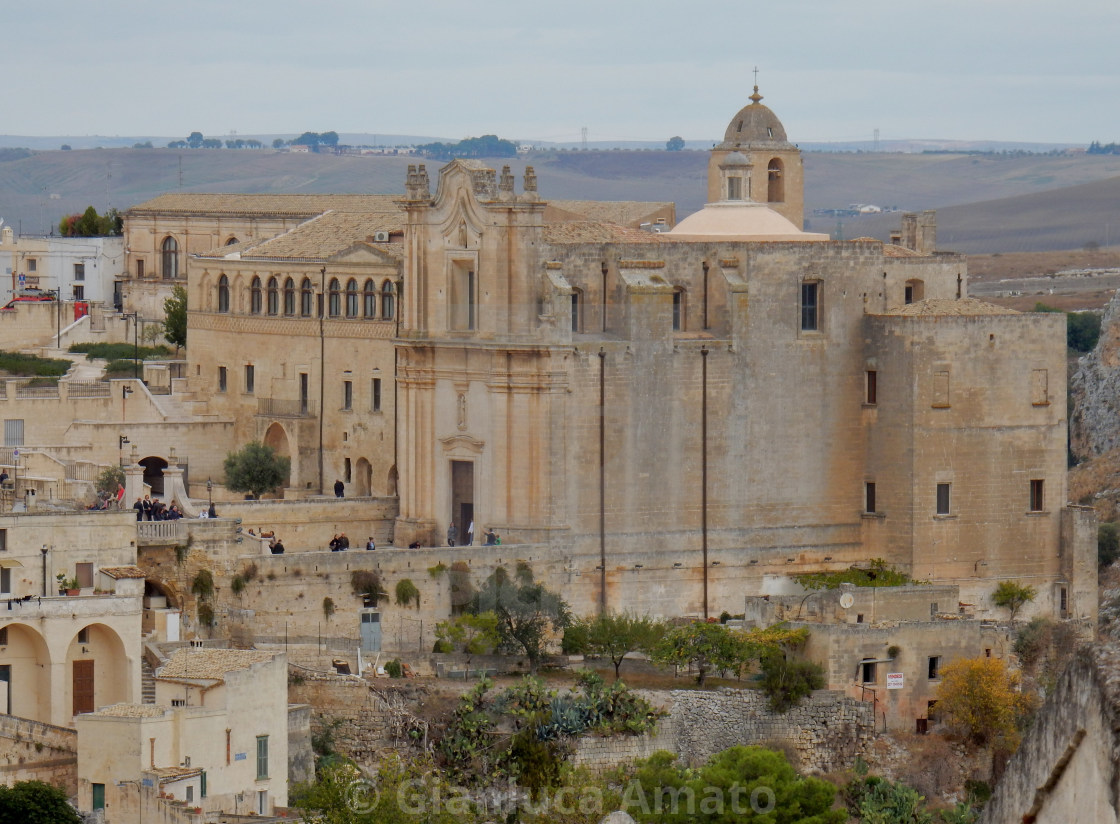 "Matera - Convento di Sant'Agostino" stock image