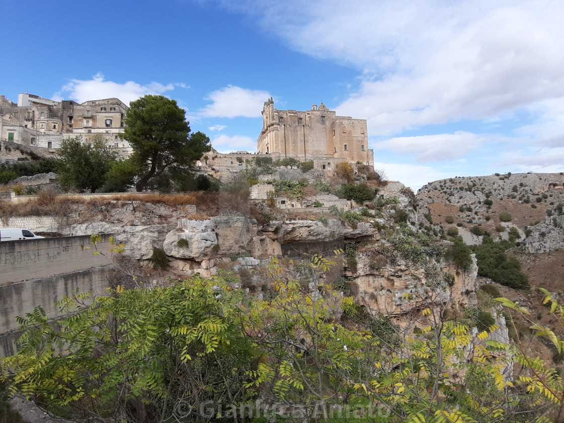 "Matera - Convento di San Agostino" stock image