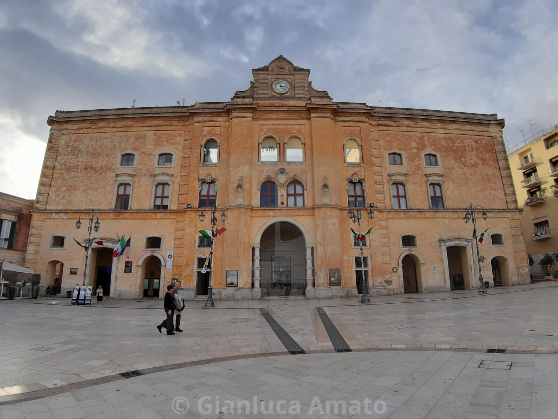 "Matera - Palazzo Annunziata" stock image