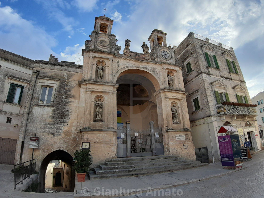 "Matera - Palazzo del Sedile" stock image