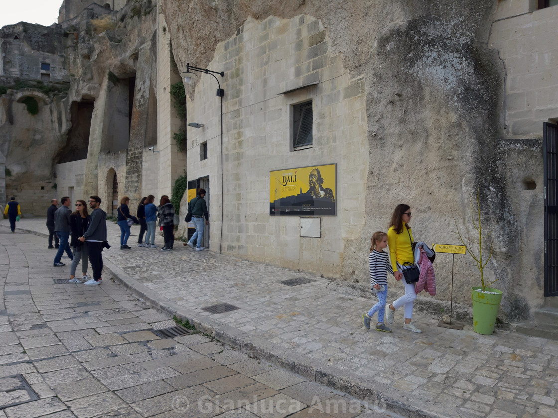 "Matera - Mostra di Salvador Dalì" stock image