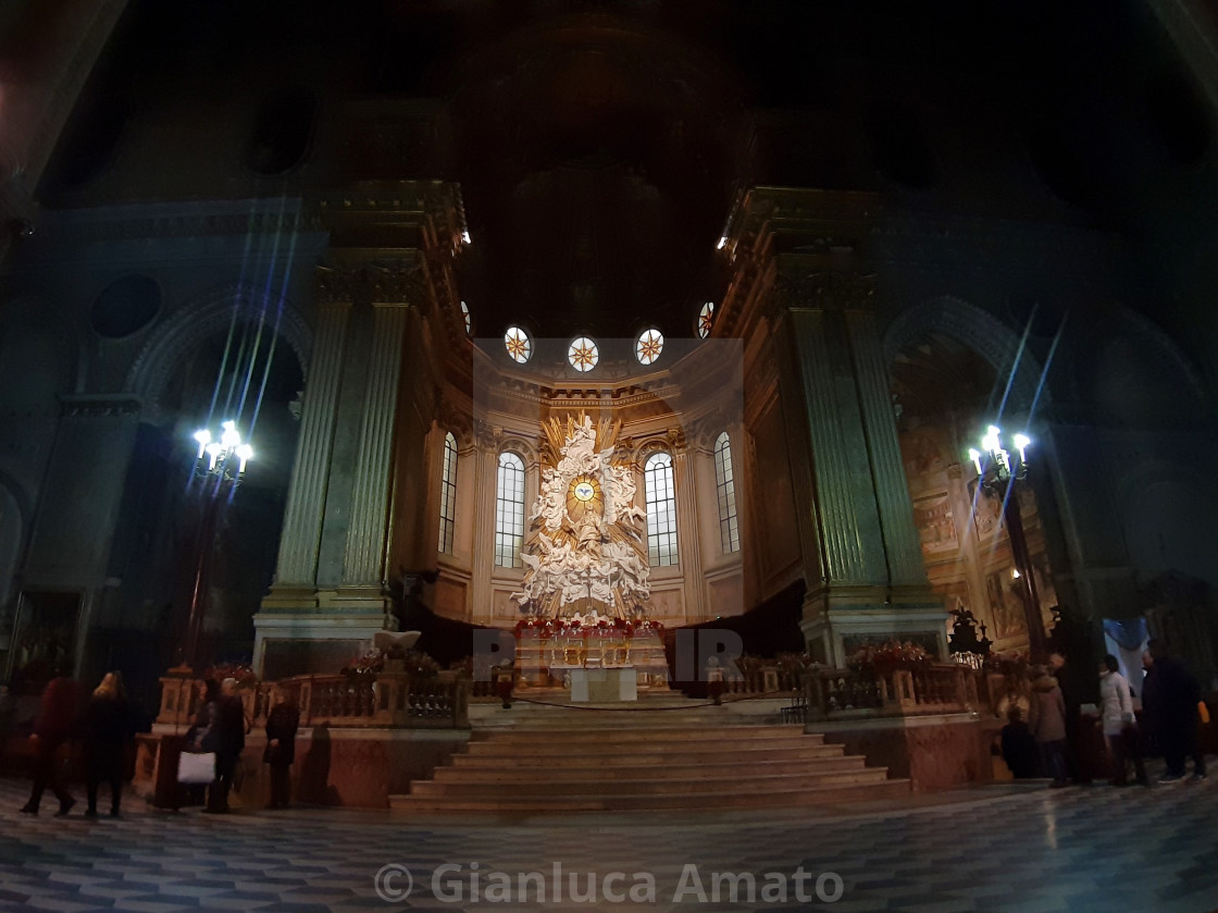 "Napoli - Abside del Duomo" stock image