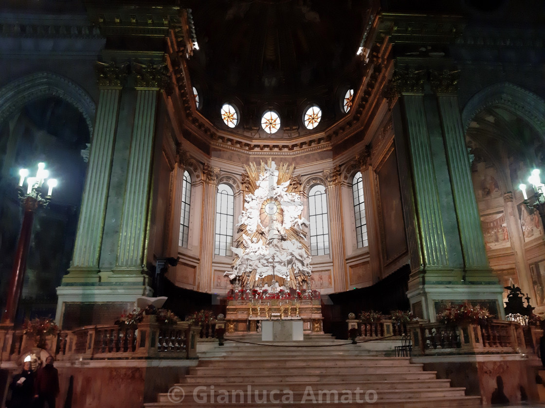 "Napoli - Altare del Duomo" stock image