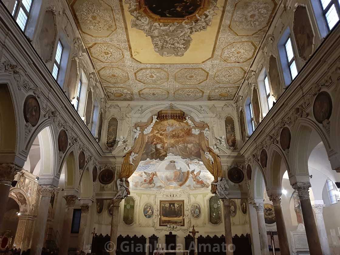 "Napoli - Basilica di Santa Restituta" stock image