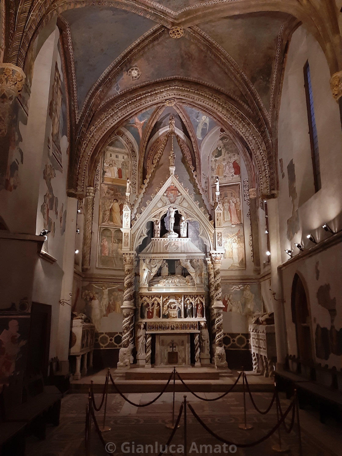 "Napoli - Cappella dei Capece Minutolo del Duomo" stock image