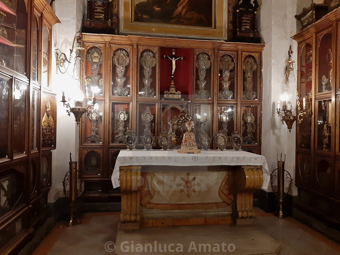 "Napoli - Cappella delle Reliquie del Duomo" stock image