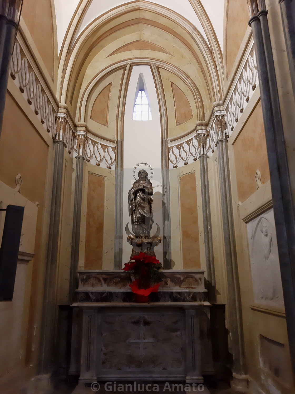 "Napoli - Cappella Forma nella Basilica di Santa Restituta" stock image