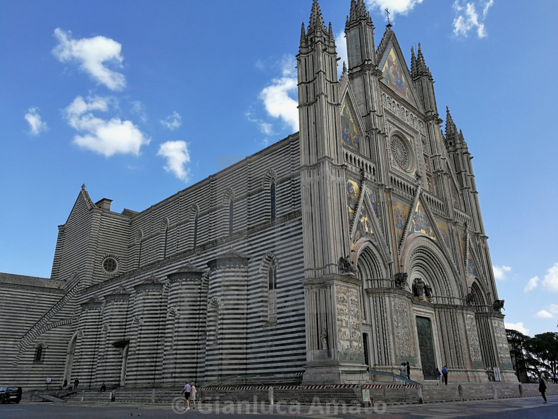 "Duomo di Orvieto" stock image