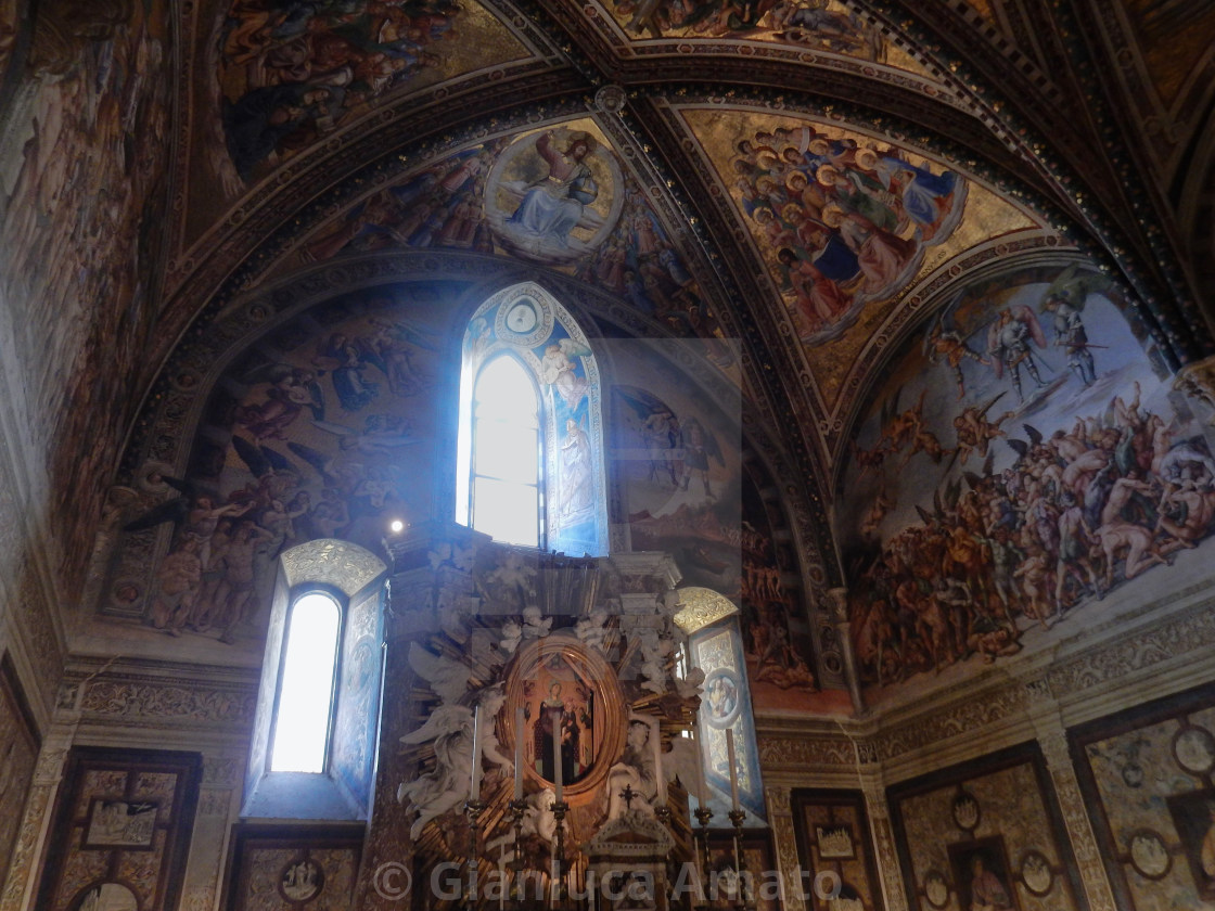 "Orvieto - Cappella di San Brizio" stock image