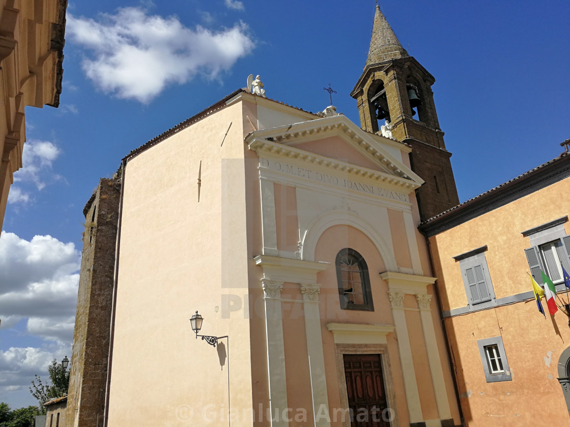 "Orvieto - Chiesa di San Giovanni" stock image