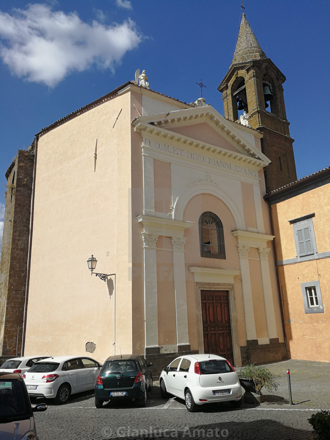 "Orvieto - Chiesa di San Giovanni Evangelista" stock image