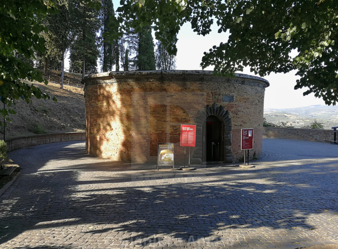 "Orvieto - Entrata del Pozzo di San Patrizio" stock image