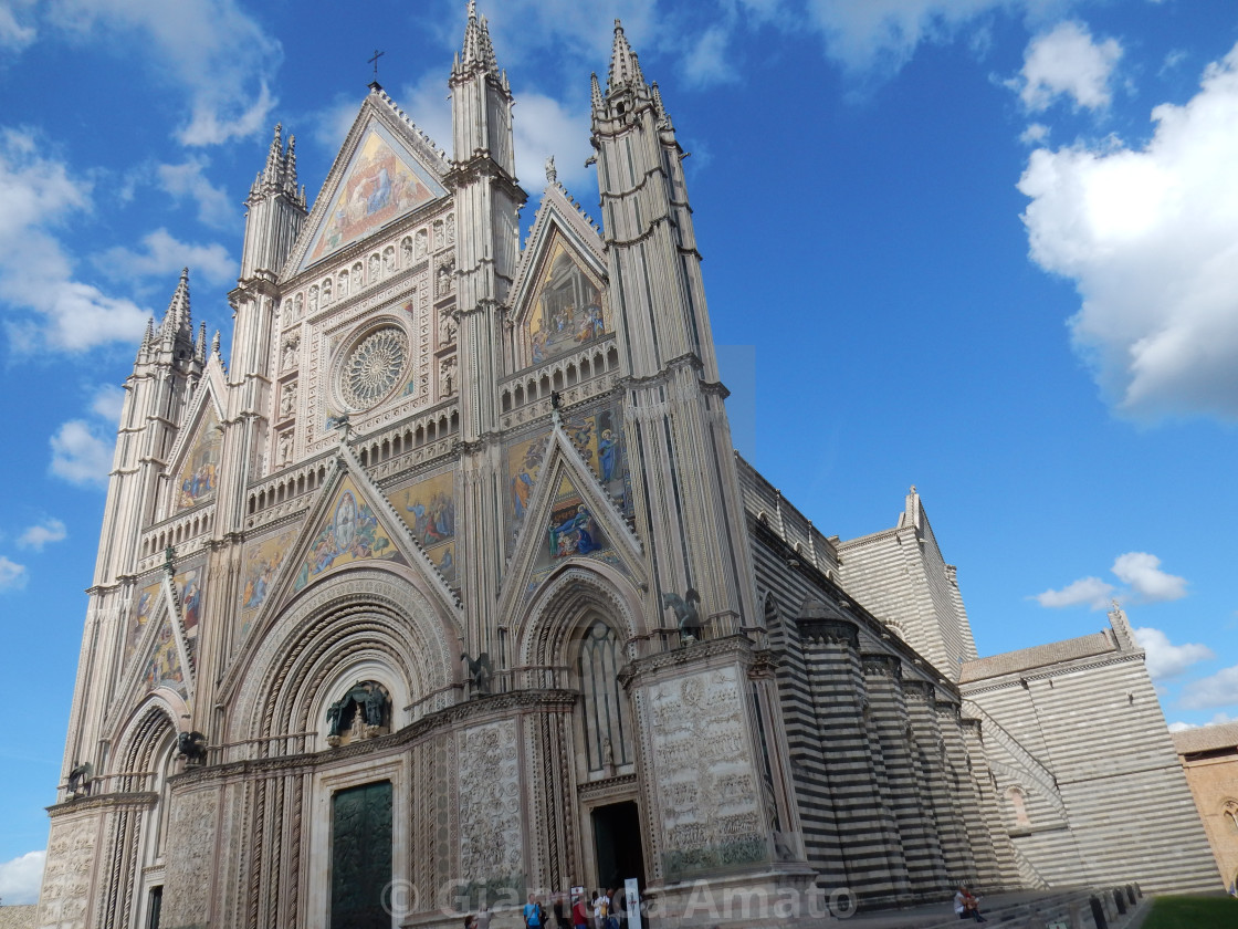 "Orvieto - Duomo di Santa Maria Assunta" stock image