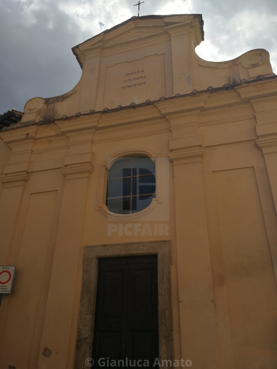 "Orvieto - Facciata della Chiesa di Santa Maria del Pianto" stock image