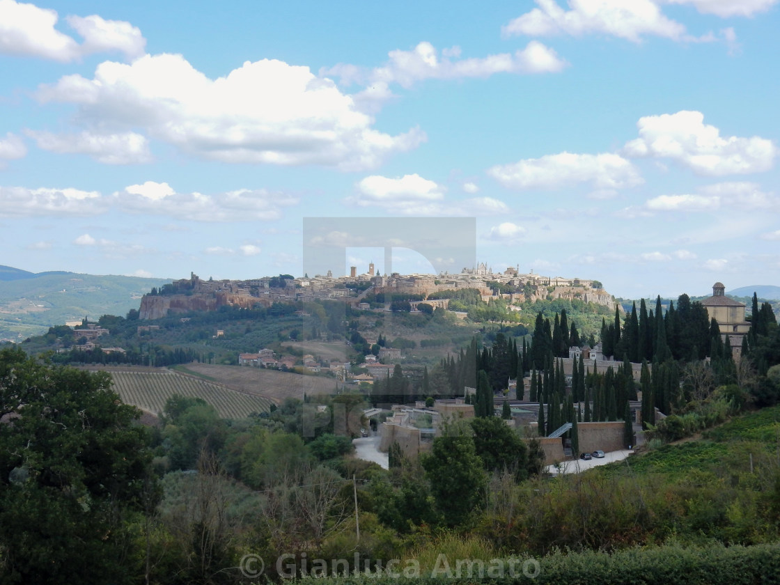 "Orvieto - Il borgo dal Belvedere" stock image