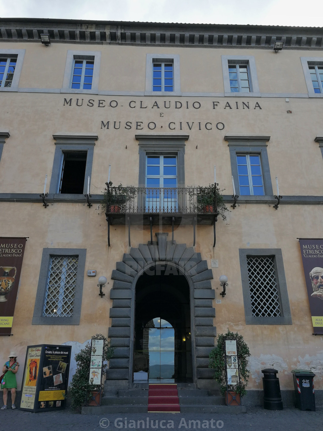 "Orvieto - Museo Civico" stock image