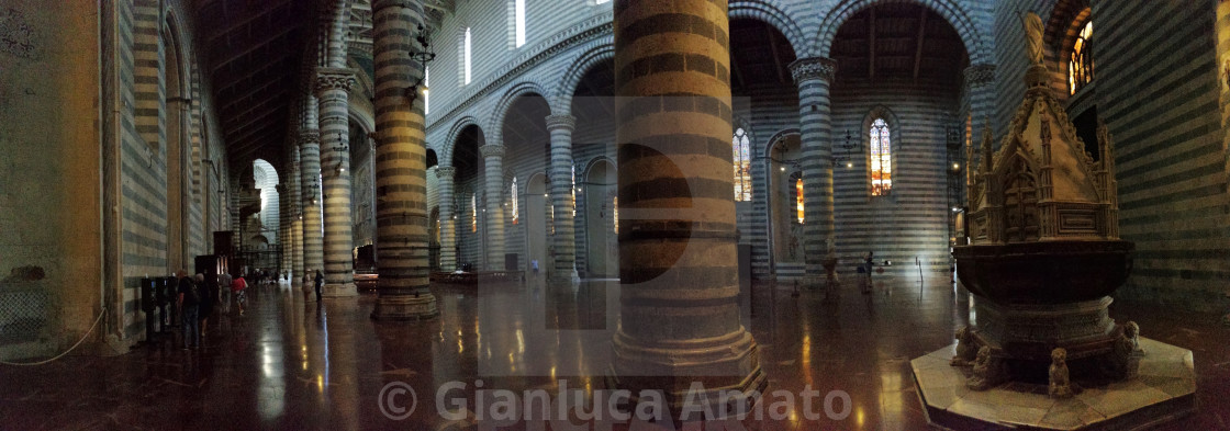 "Orvieto - Panoramica del Duomo" stock image