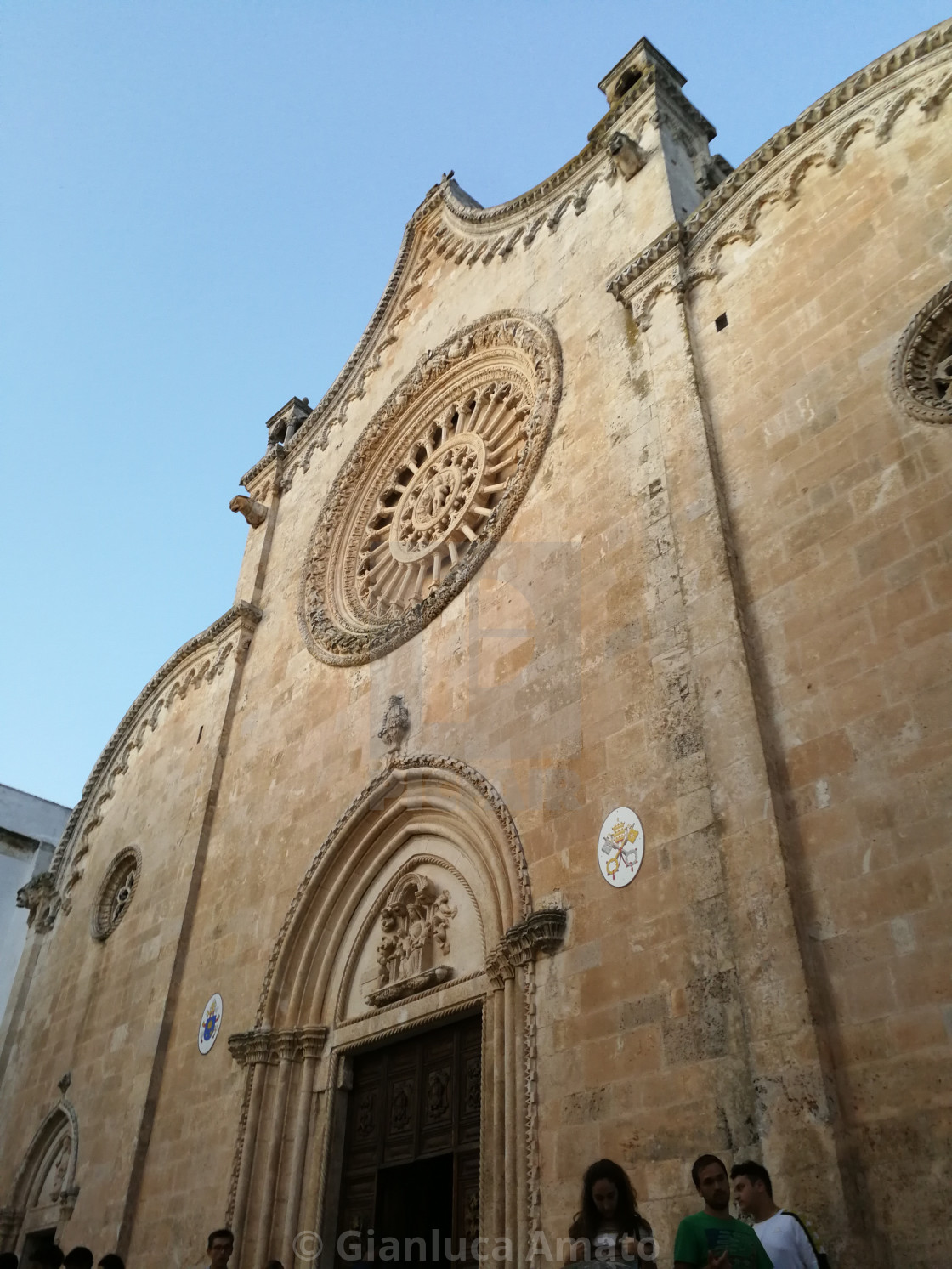 "Ostuni - Chiesa di Santa Maria Assunta in Cielo" stock image