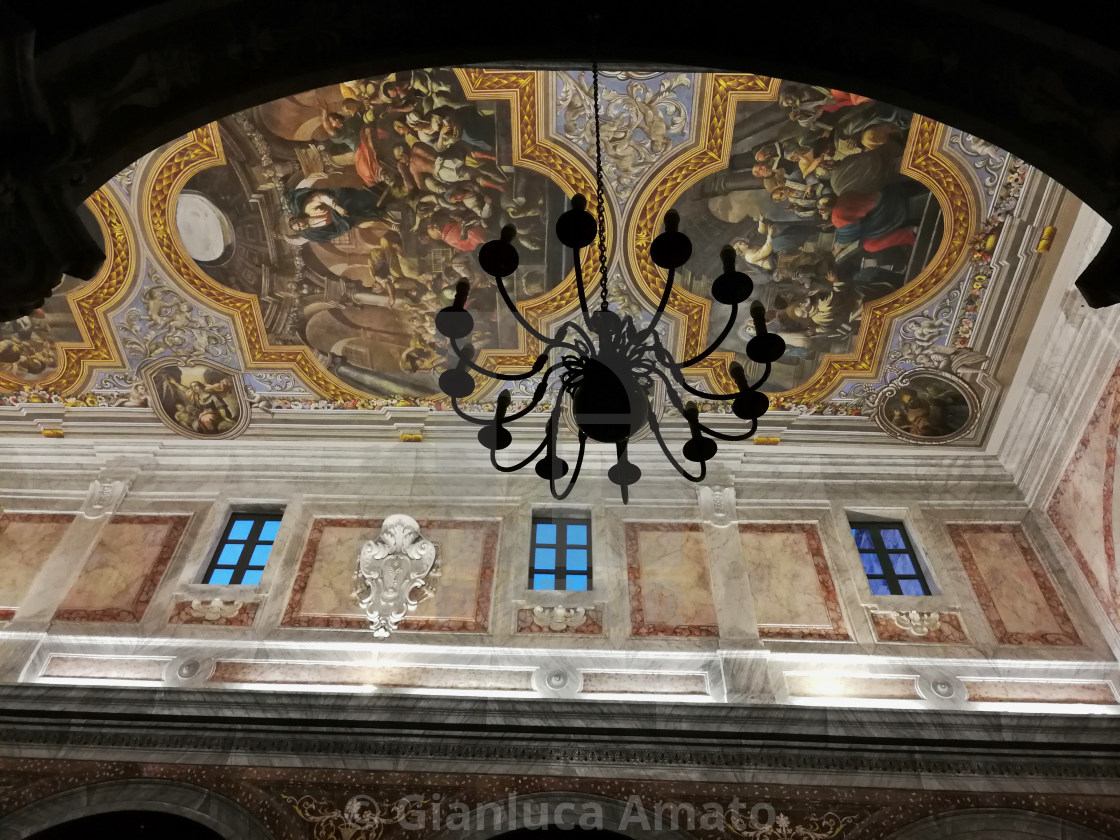 "Ostuni - Lampadario della Cattedrale" stock image