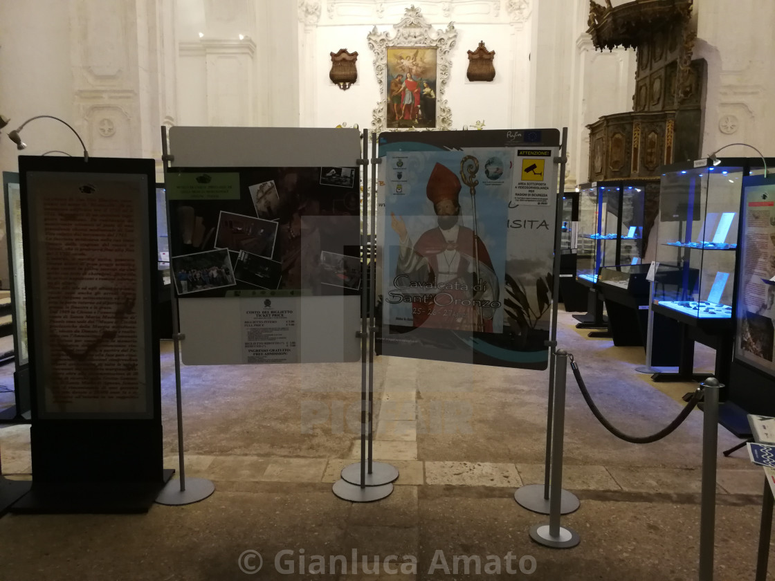 "Ostuni - Museo di Civiltà Preclassiche della Murgia Meridionale" stock image