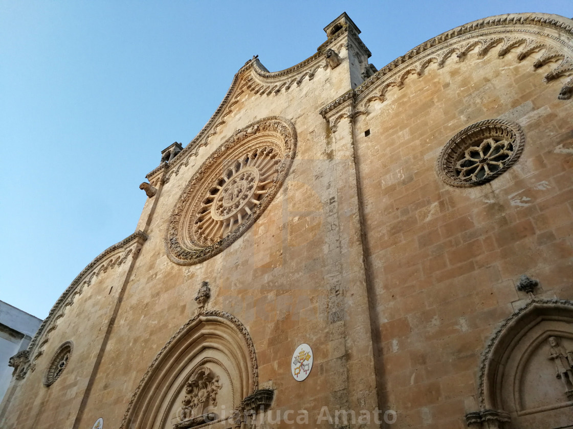 "Ostuni - Scorcio della Cattedrale" stock image