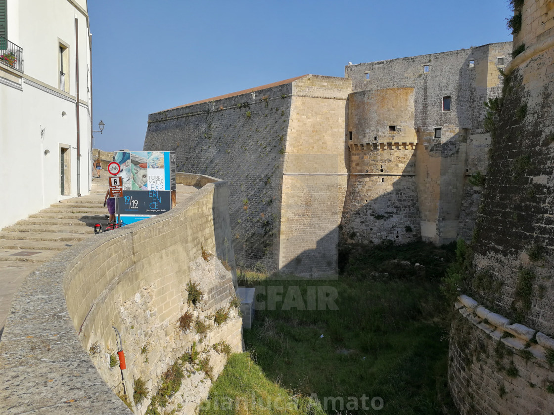 "Otranto – Scorcio da Piazza Castello" stock image