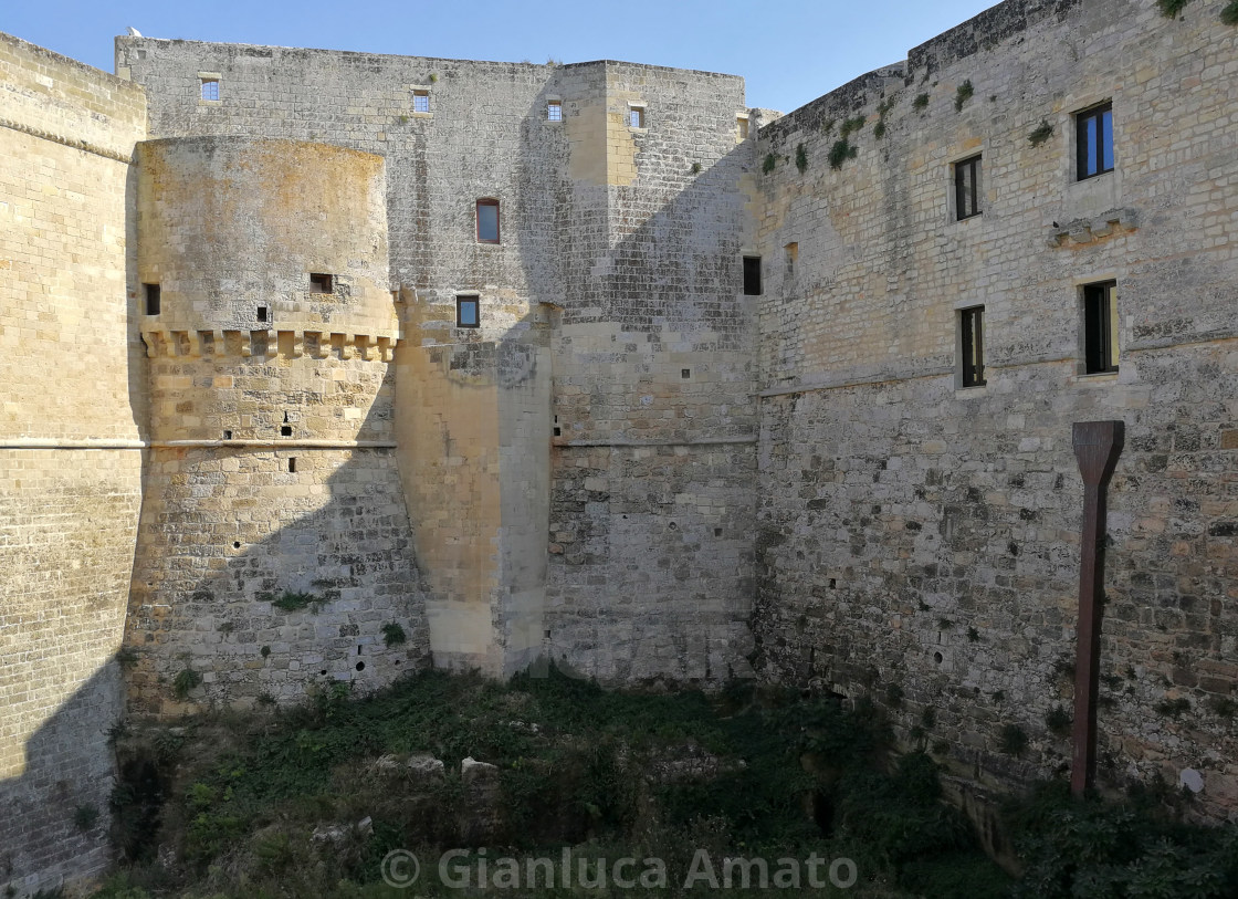 "Otranto – Scorcio del Castello Aragonese" stock image