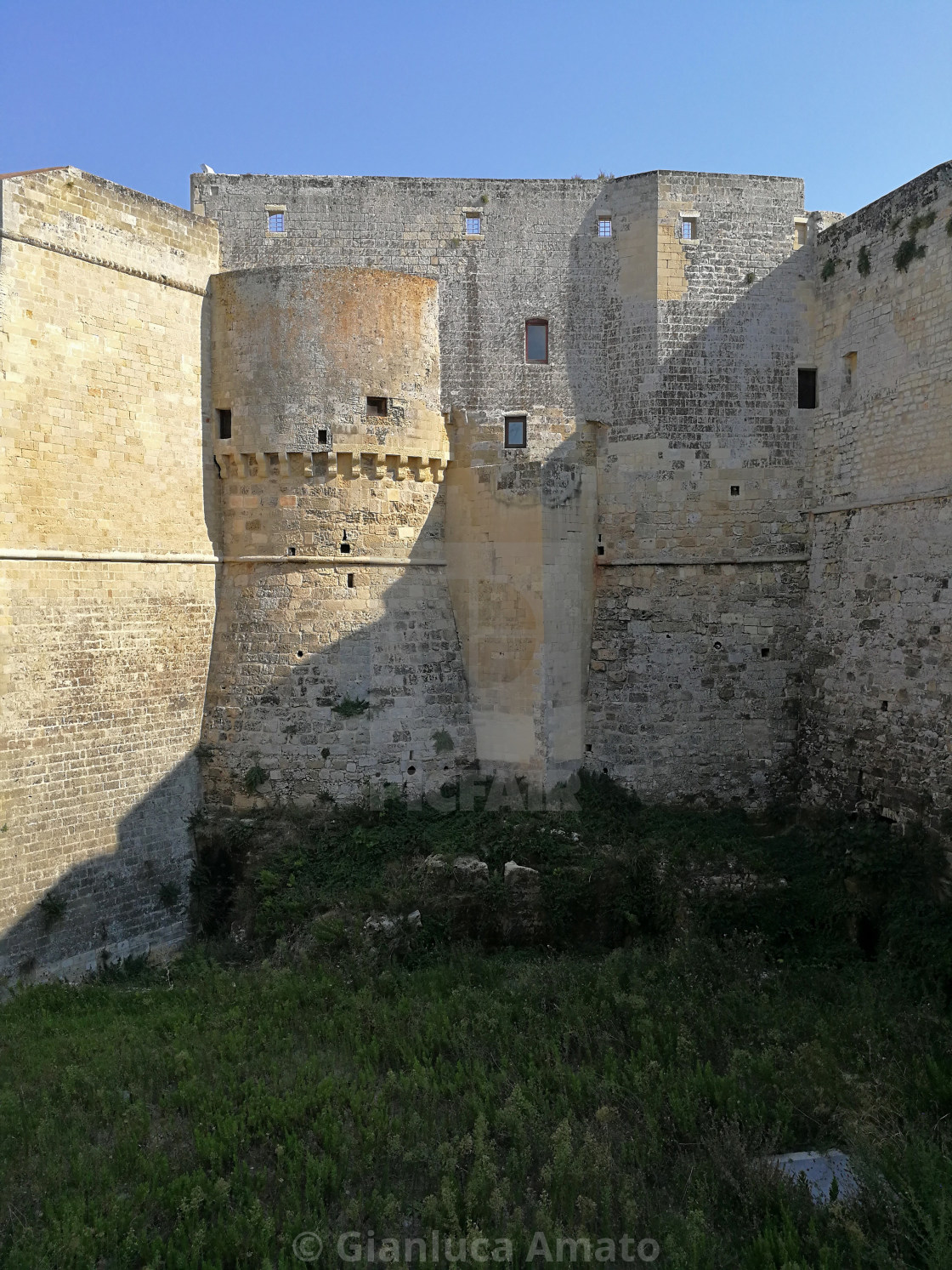 "Otranto – Scorcio del Castello" stock image