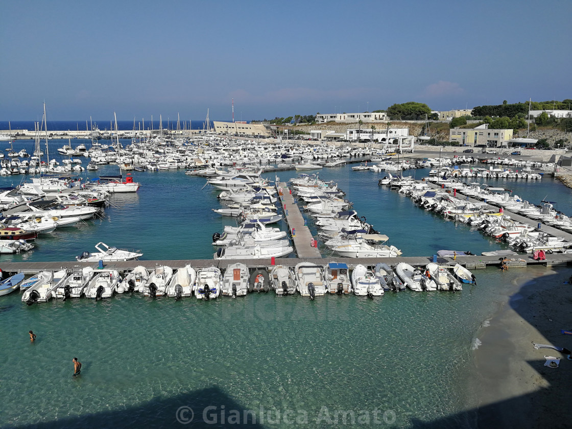 "Otranto - Scorcio del porto" stock image