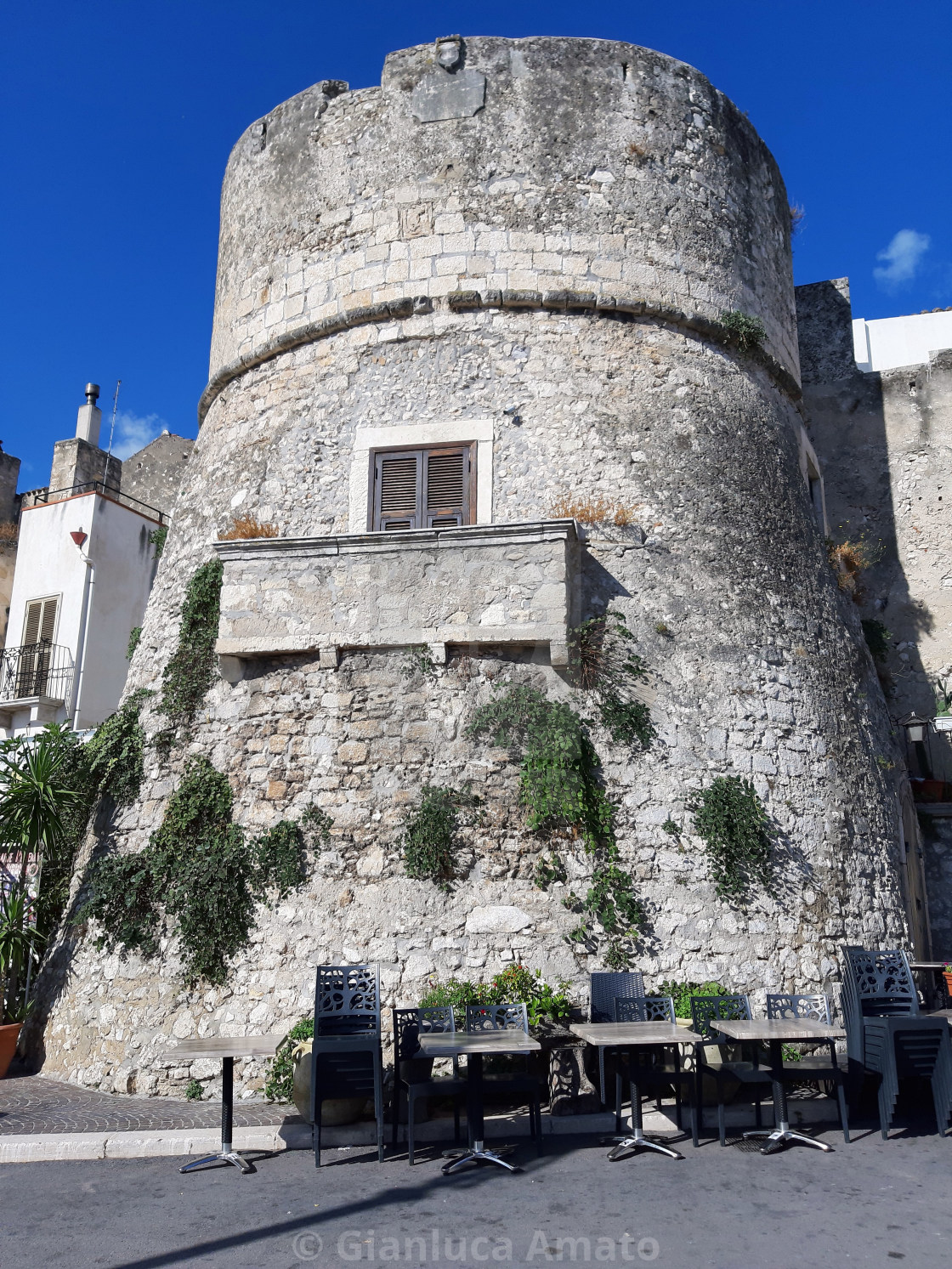 "Peschici - Torre del borgo" stock image