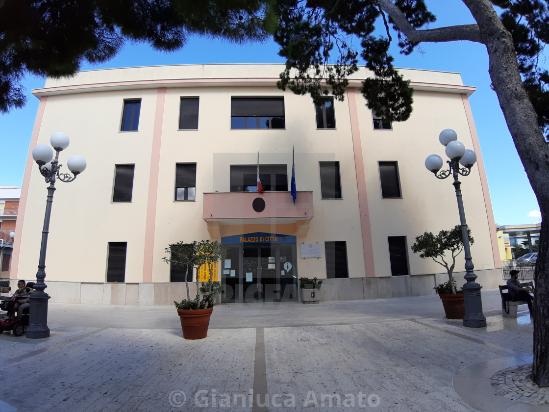 "Rodi Garganico - Municipio" stock image