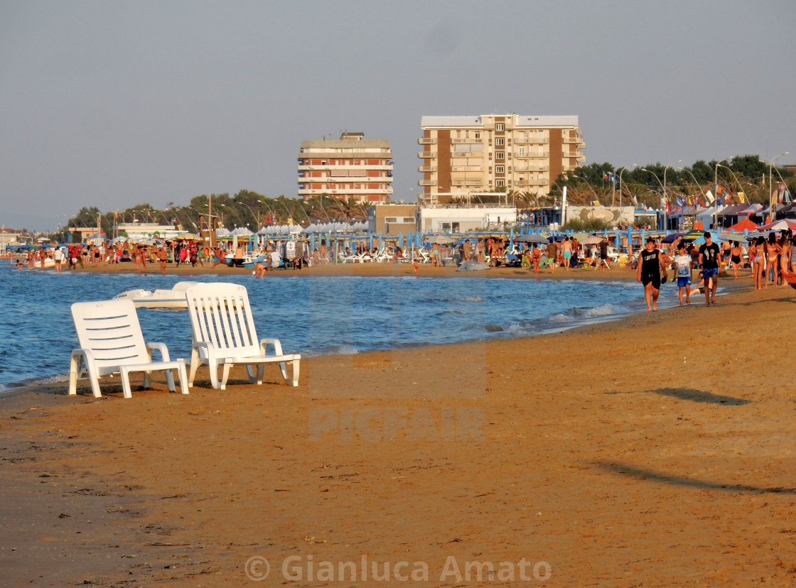 "Spiaggia di San Salvo" stock image