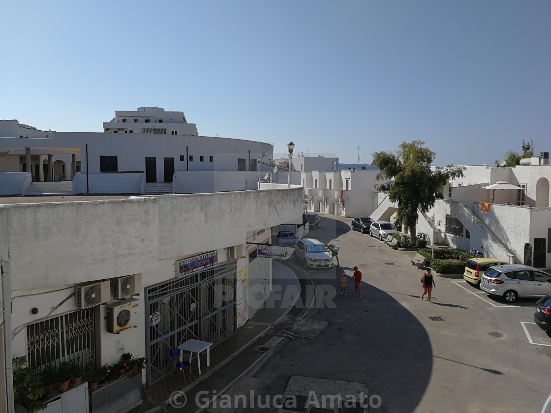 "San Salvo Marina - Scorcio del villaggio Le Nereidi" stock image