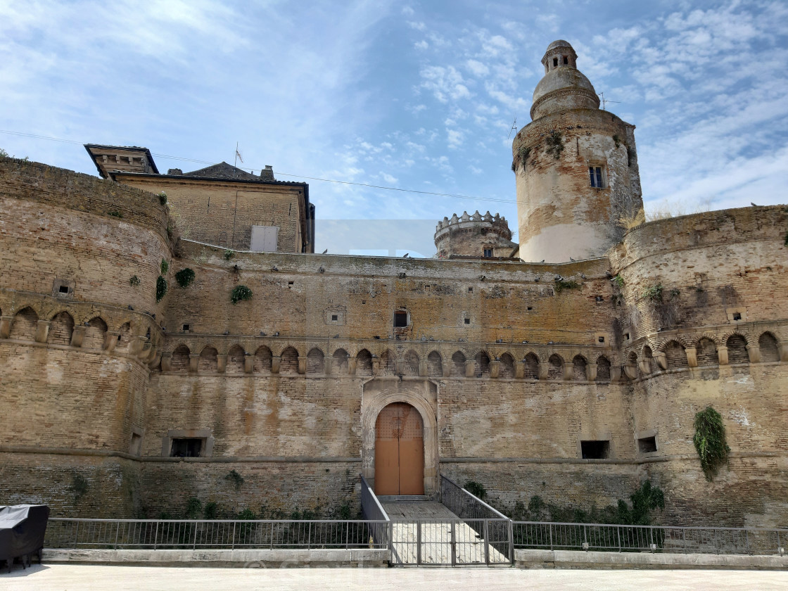 "Castello Caldoresco di Vasto" stock image