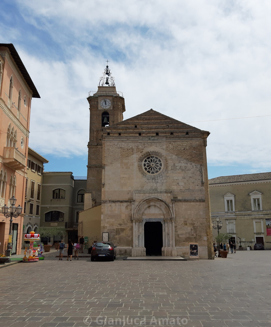 "Vasto - Cattedrale di San Giuseppe" stock image