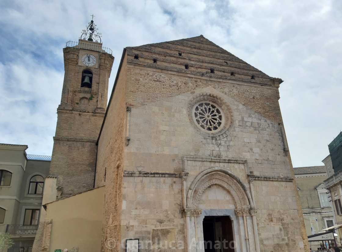 "Vasto - Cattedrale di S. Giuseppe" stock image