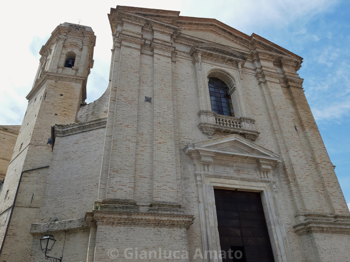 "Vasto - Chiesa di Santa Maria del Carmine" stock image