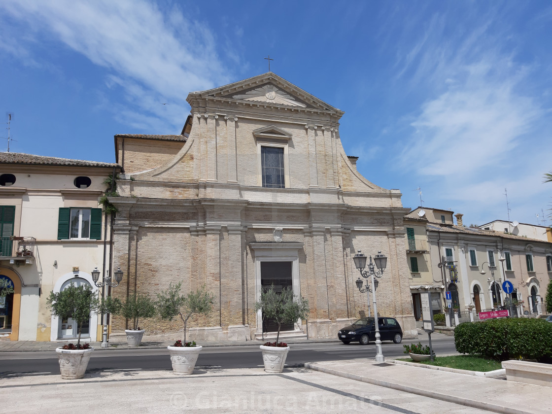 "Vasto - Chiesa di San Francesco di Paola" stock image