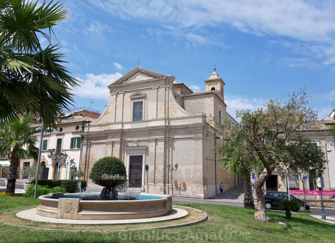 "Vasto - Chiesa Madonna dell'Addolorata" stock image