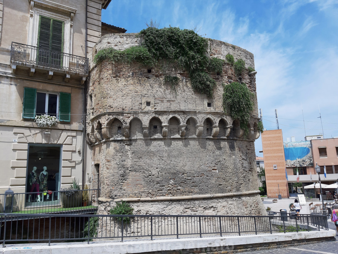 "Vasto - Torre del Castello Caldoresco" stock image