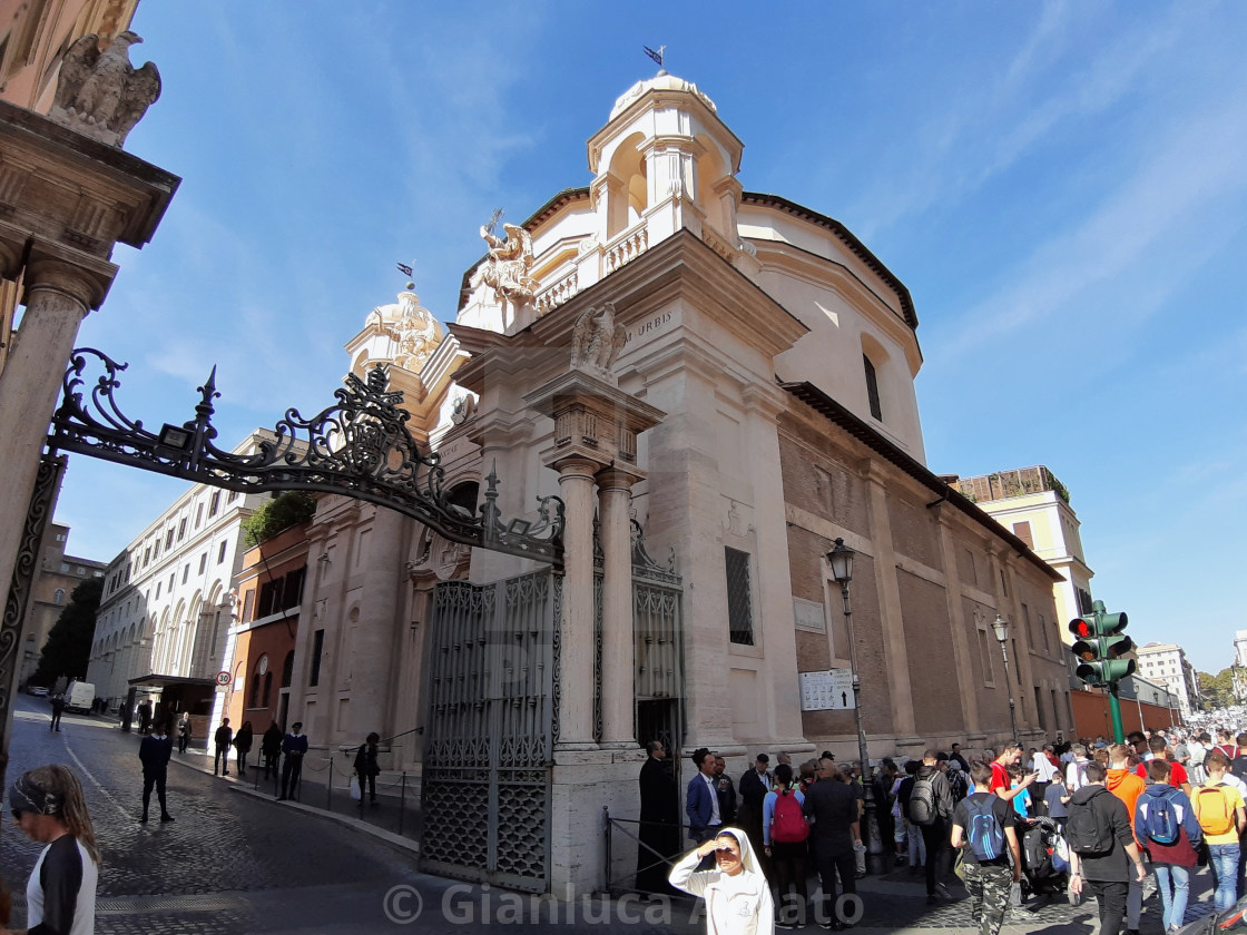 "Vaticano - Chiesa di Sant'Anna dei Palafrenieri" stock image