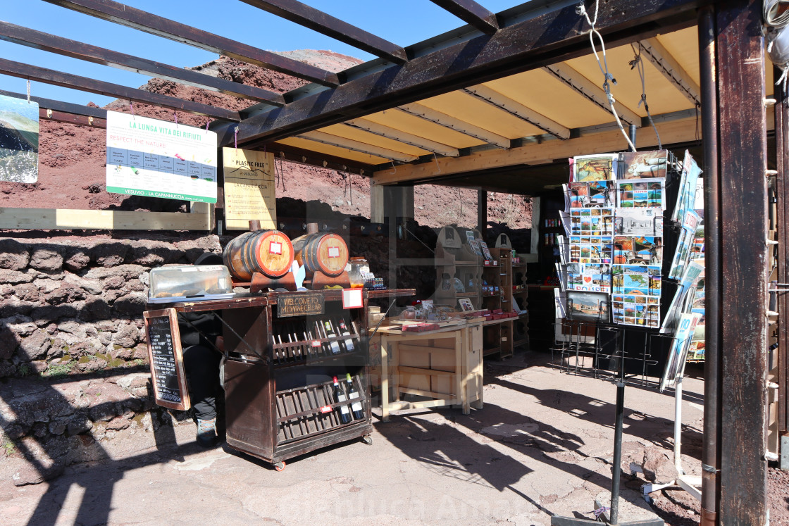 "Vesuvio – Chalet La Capannuccia" stock image