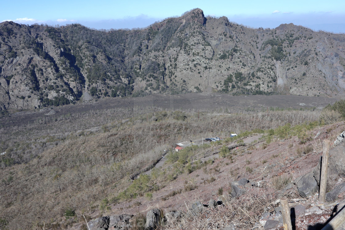 "Vesuvio – Monte Somma e Valle del Gigante" stock image