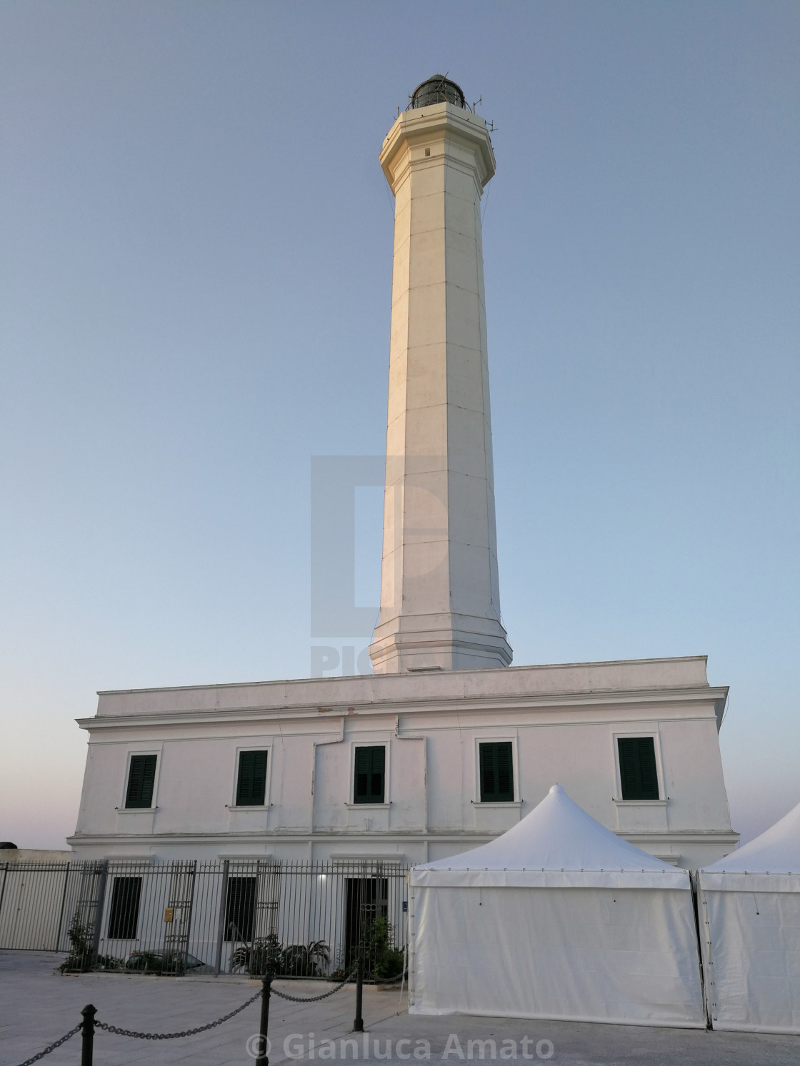 "Il Faro di Santa Maria di Leuca" stock image