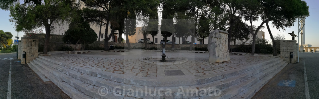 "Santa Maria di Leuca - Panoramica dalla piazzetta del convento" stock image