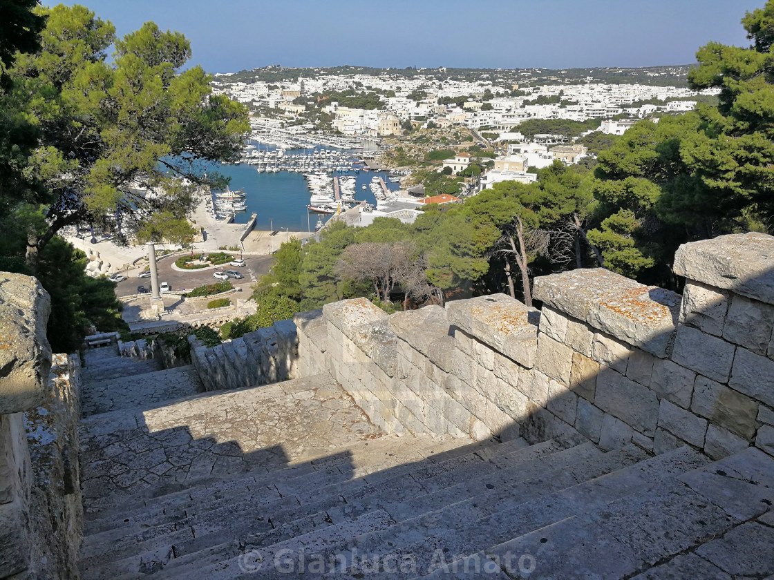 "Santa Maria di Leuca - Scorcio panoramico dalla scalinata monumentale" stock image