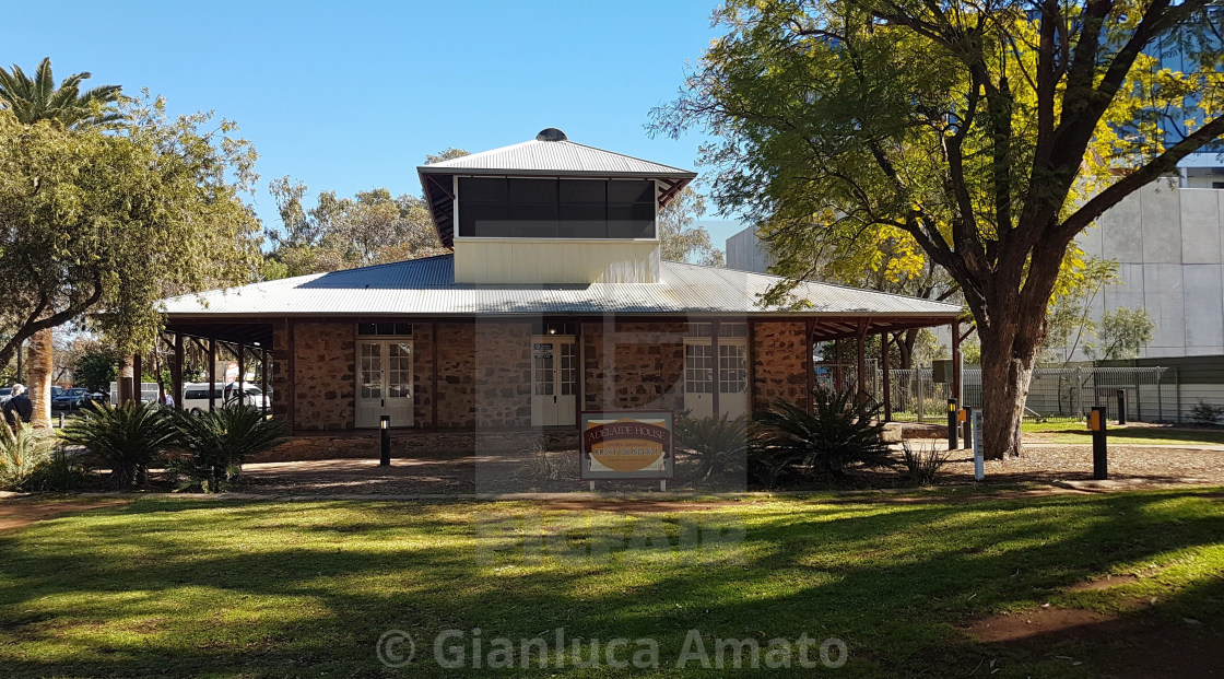 "Alice Springs - Adelaide House Museum" stock image